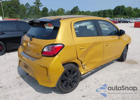 2022 Mitsubishi Mirage Black Edition from USA, damaged, VIN ML32AWHJ9NH006106